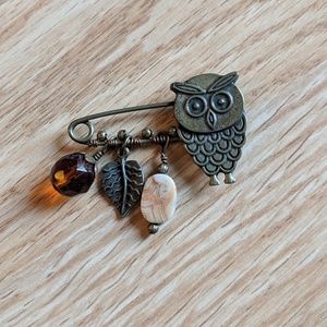 Charmed Owl Pin